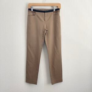 Club Monaco Ankle Length Brown Dress Pants Women‎ Size 0 Pre-loved